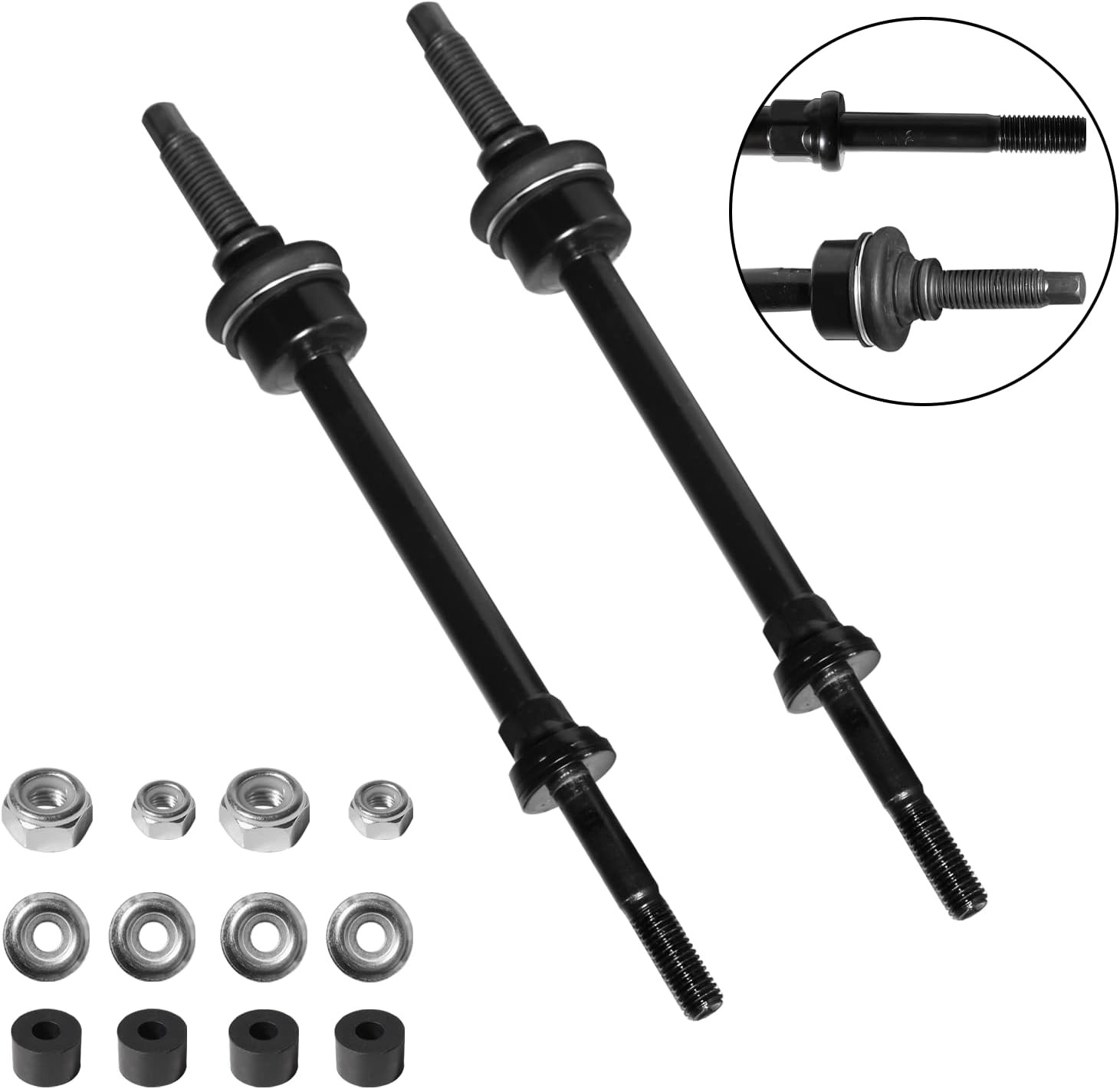 2PCs Front Stabilizer Sway Bar Links Compatible with Ram 1500 4WD 2006-2012, for
