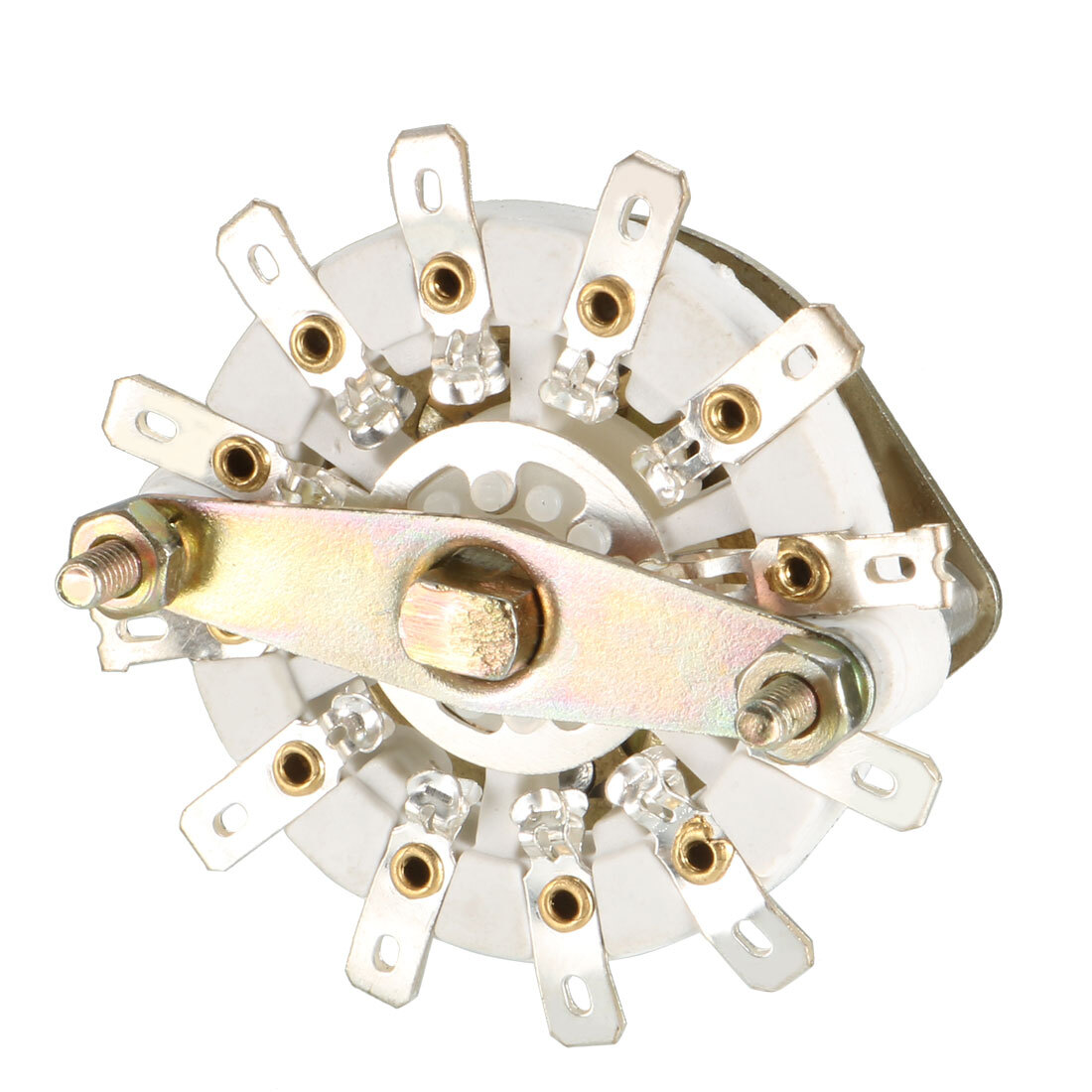 4pcs 12Pin 2P5T 2 Pole 5 Position Selectable 1Deck Band Selector Rotary Switch