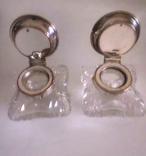 SUPERB RARE-GEORGE III OLD REAL SHEFFIELD PLATE INKSTAND c.1790-1810