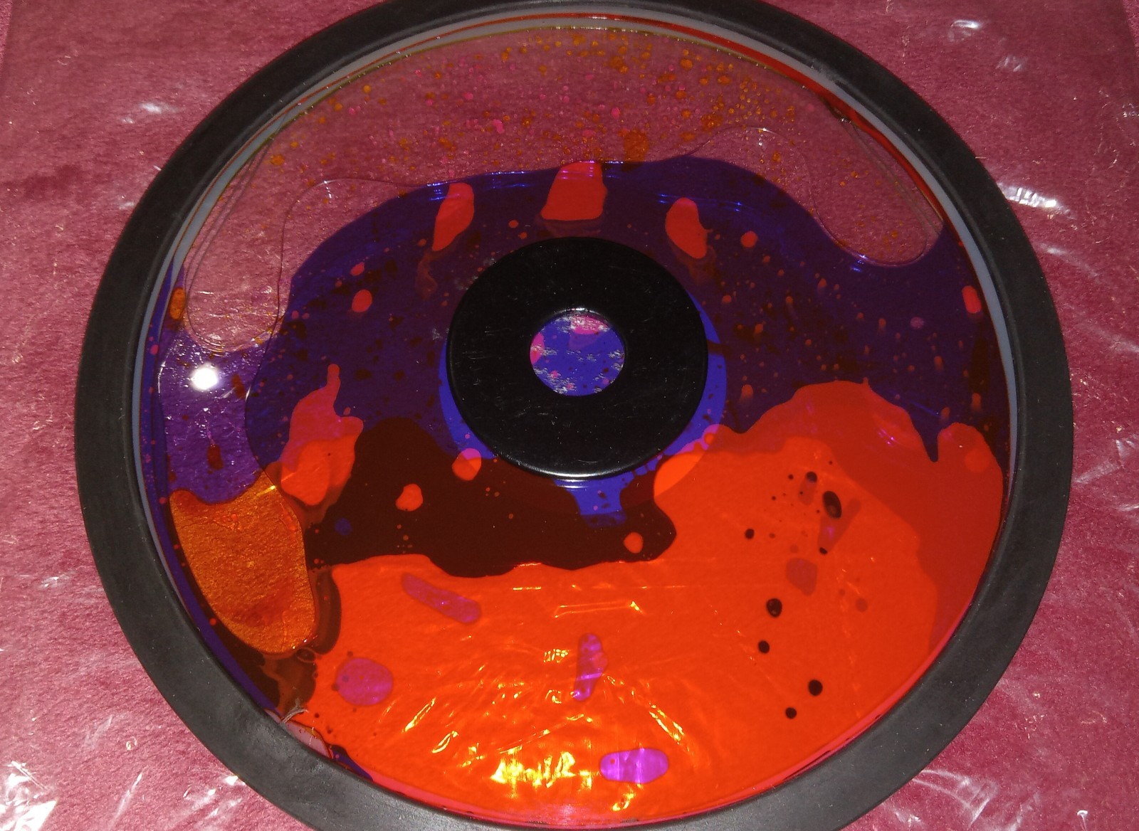 OPTIKINETICS 6" LIQUID OIL EFFECT WHEEL SOLAR AURA