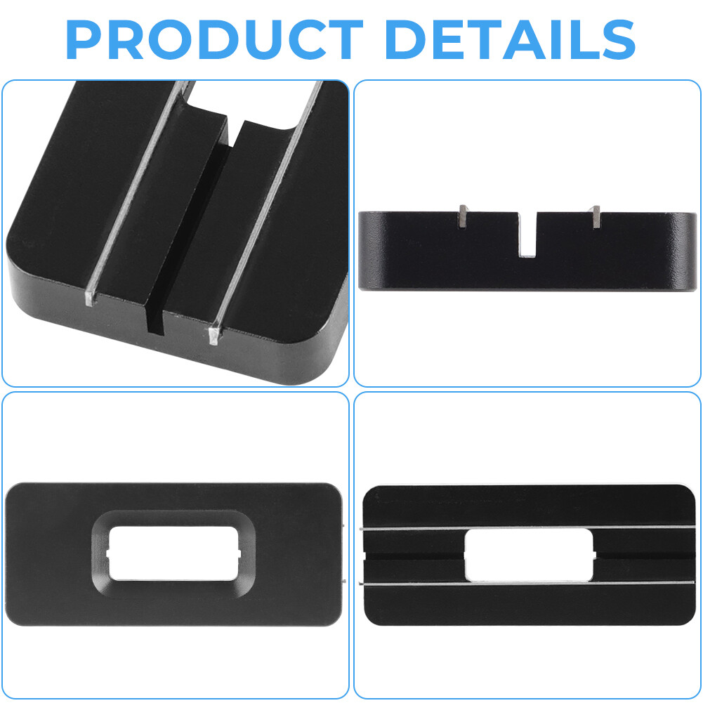 For Viper Bowman Wizzard HO Slot Car Chassis Setup Block Tool Aluminum US STOCK