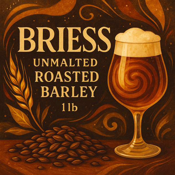 Briess Briess Unmalted Roasted Barley 1 lb