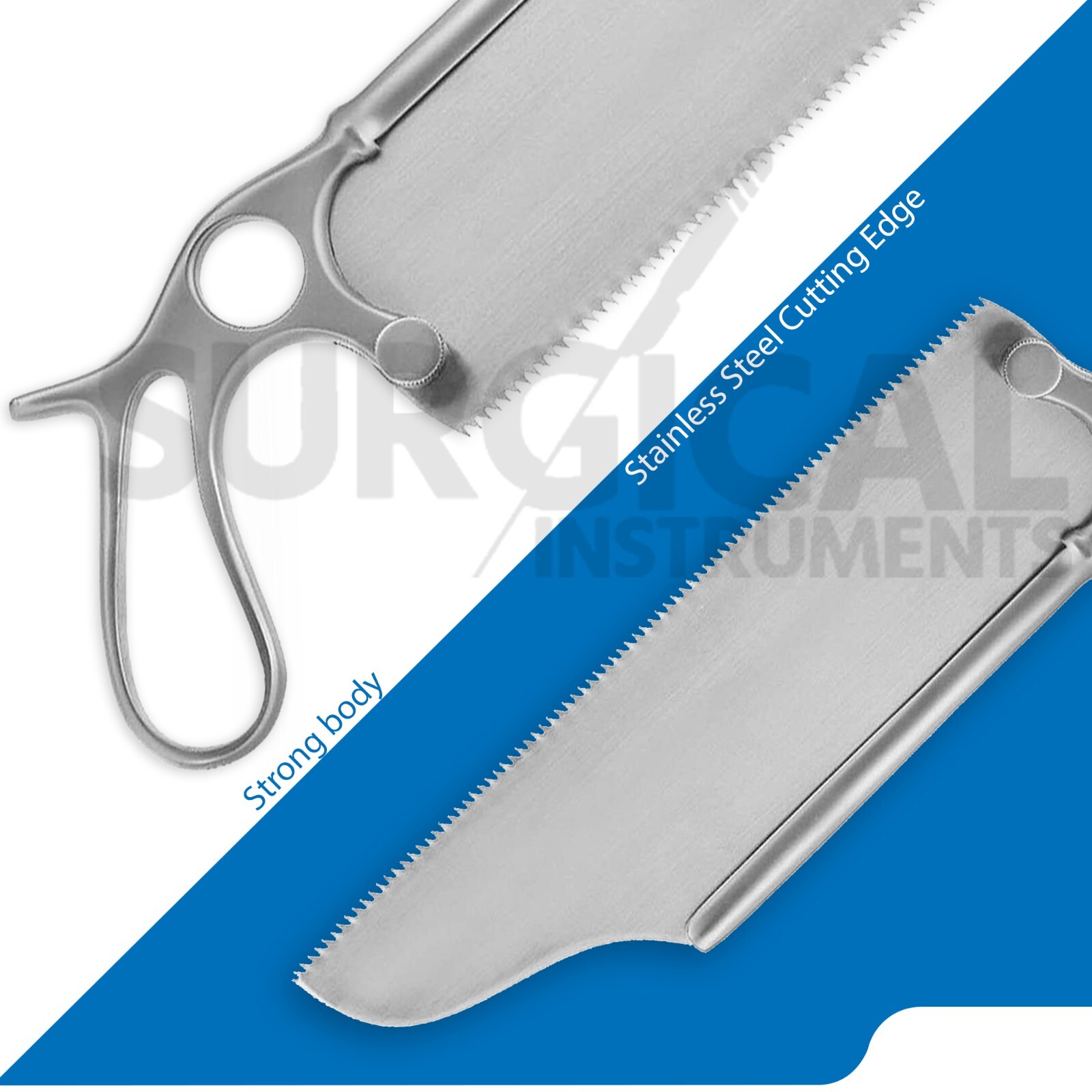 Satterlee Bone Saw 13" Orthopedic Surgical Veterinary Instruments German Grade