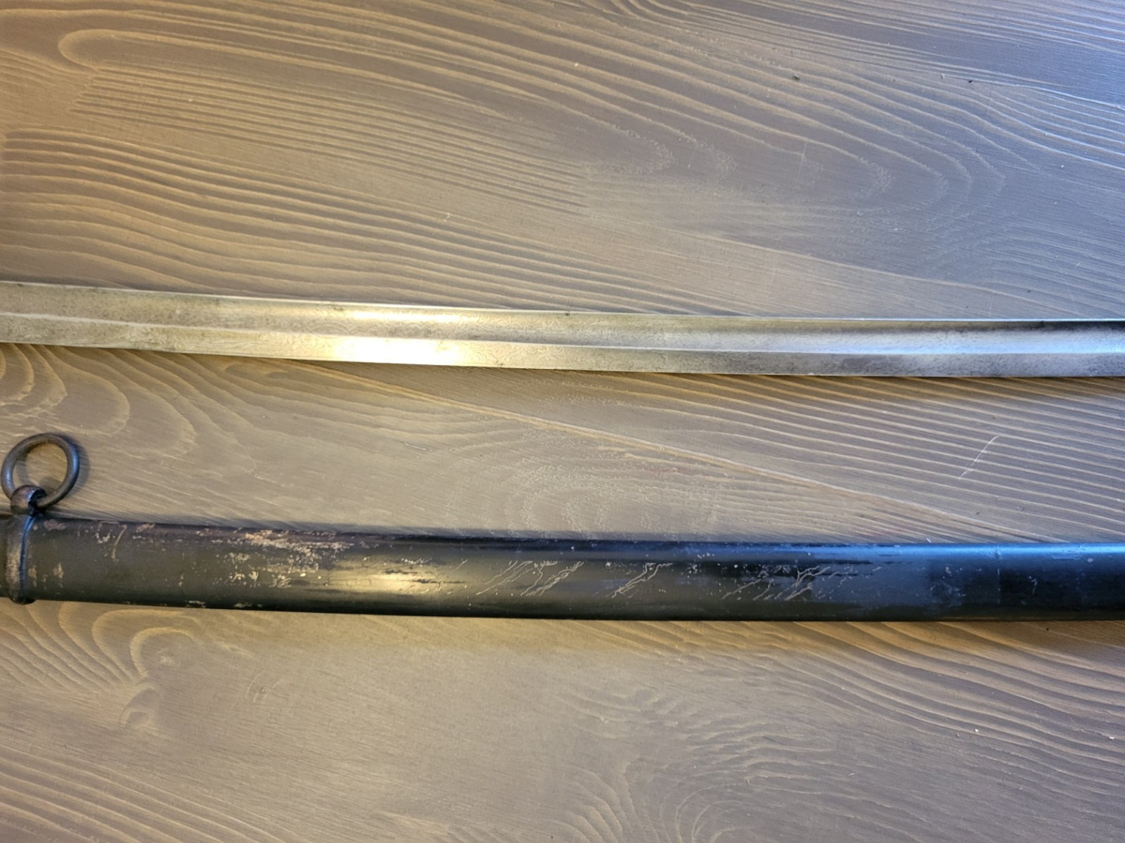 Antique WWI German/Prussian Triple-Etched Lion's Head Officer's Sword