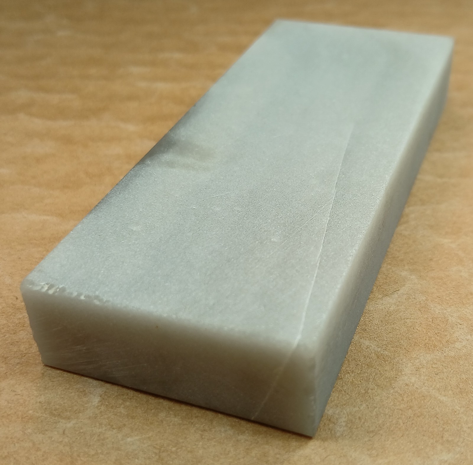4" x 1 5/8" x 5/8" Translucent Hard Arkansas XX Fine Oilstone, Sharpening Stone
