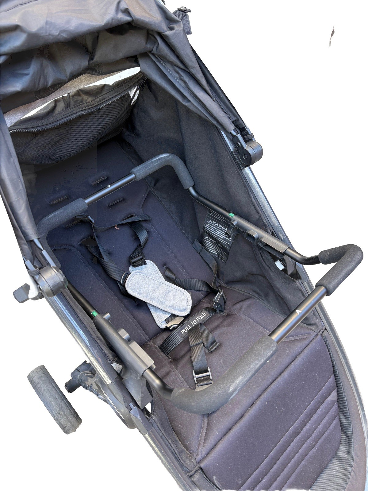 Baby Jogger City Mini 2 Stroller with Chicco KeyFit 30 attachment