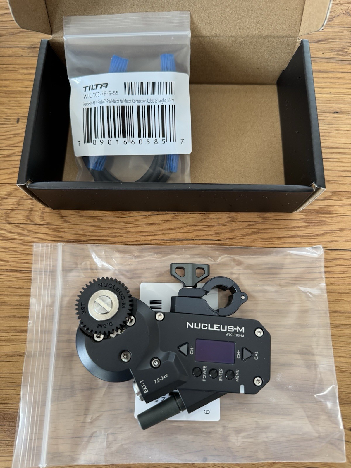 Tilta Nucleus-M Remote Lens Focus/Zoom Control Motor & Cable only