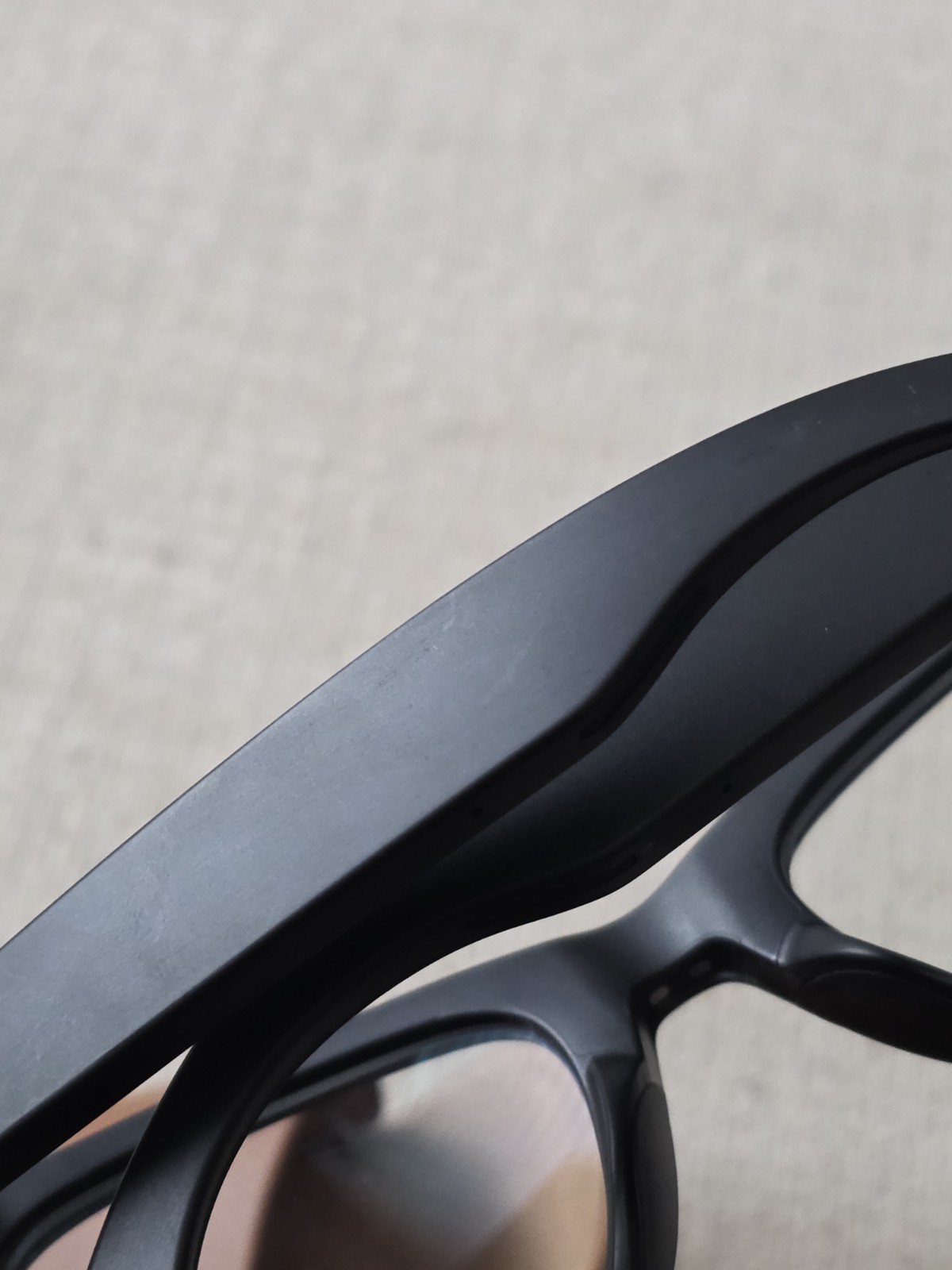 Ray-Ban Meta Wayfarer Gen 1 Matte Black, 50-22 Transitions Green - RW4006 601S1M