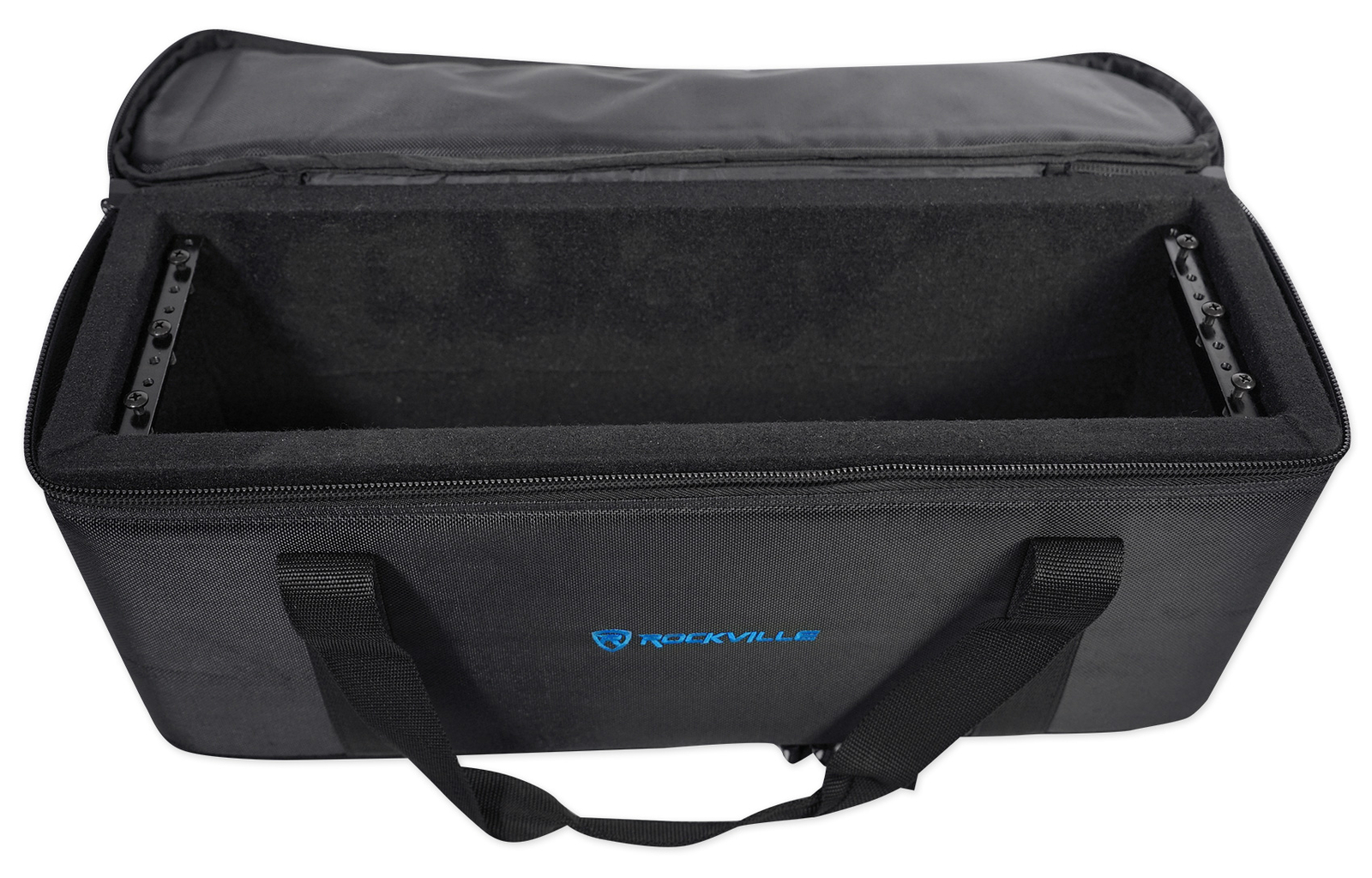 Rockville RRB30 3U Rack Bag Double-Sided Case with 12" Depth + Shoulder Strap