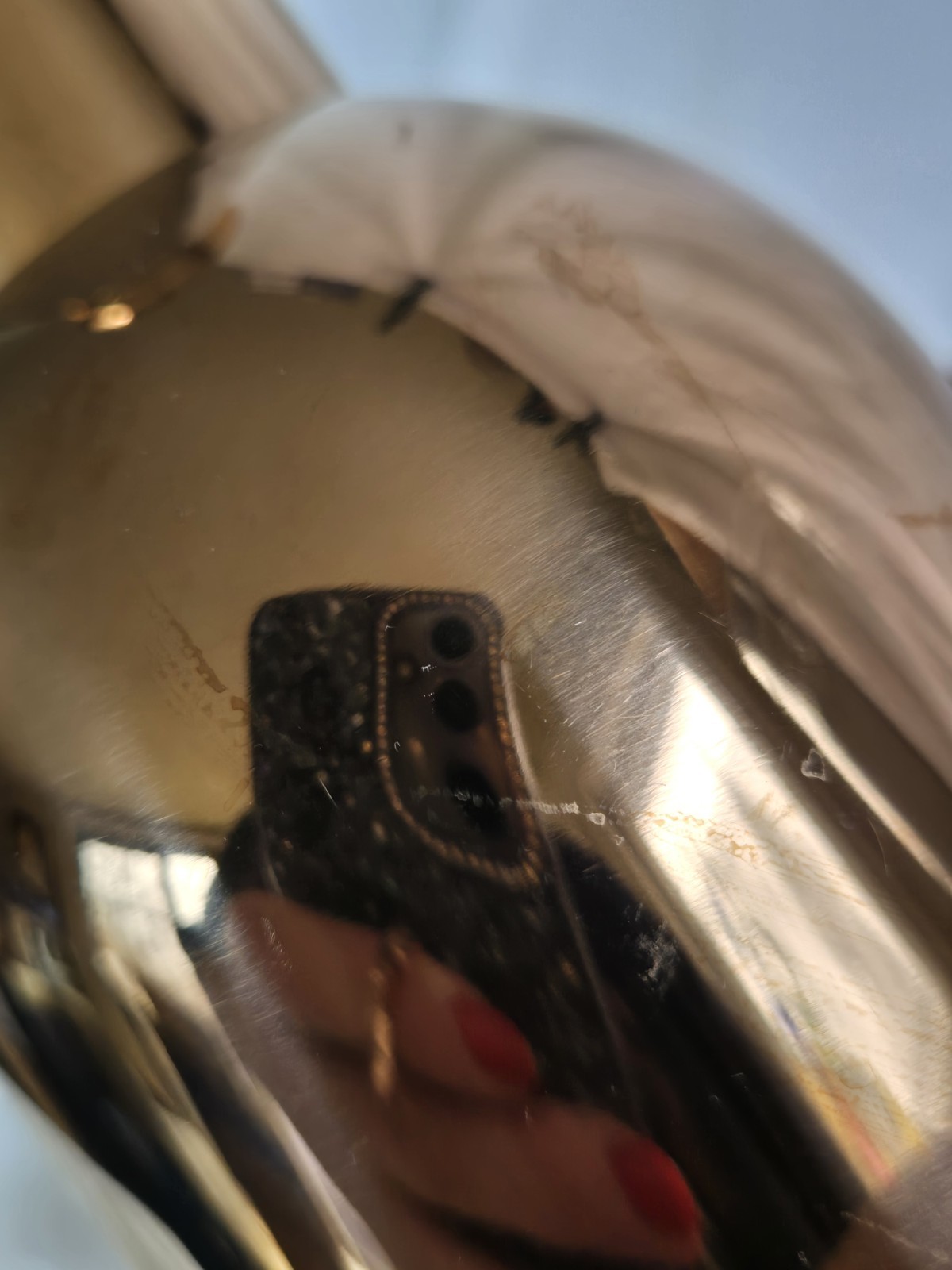 ETO Wine Decanter Copper Mirror Finish 13.8 Inches Tall Airtight