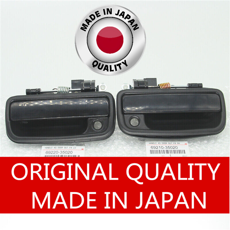 Pair of Front Driver Passenger Side Exterior Door Handle for Toyota Tacoma 95-04