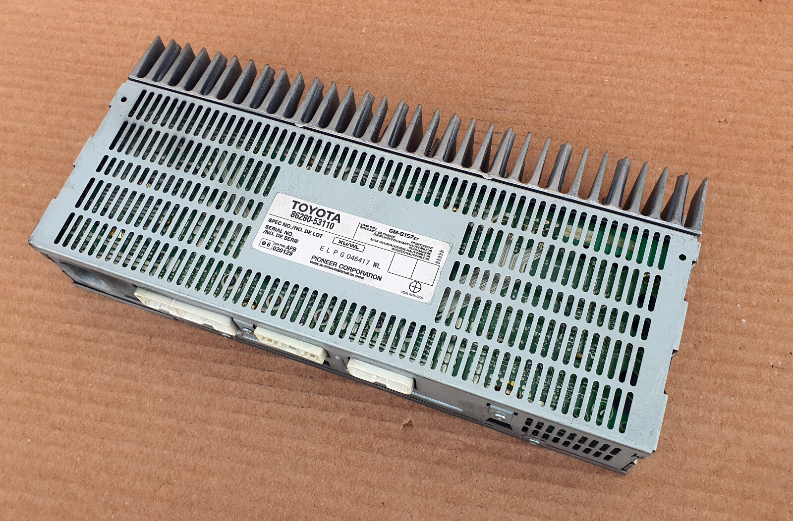 2007-2009 Lexus IS250 IS350 Pioneer Amplifier 86280-53110 Oem Used