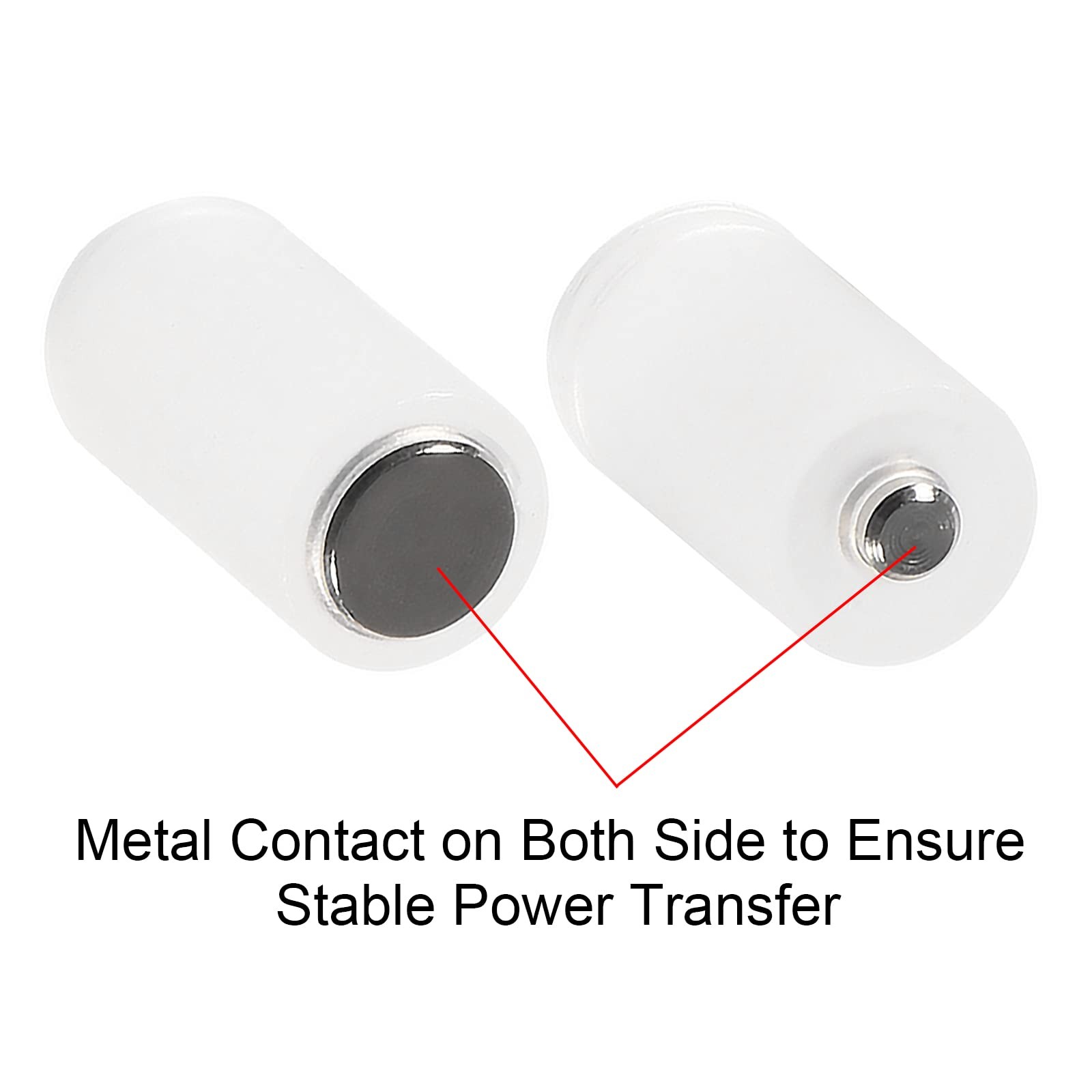 Coliao 10pcs AAA to AA Battery Adapter