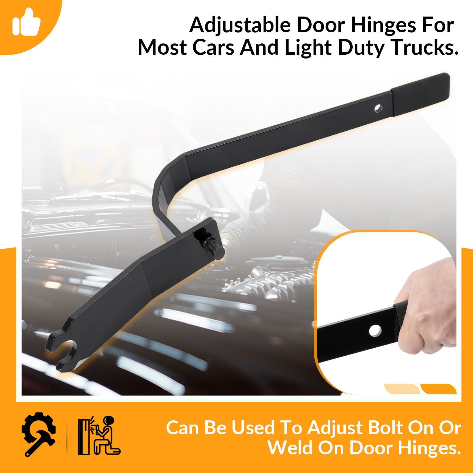 Car Truck Door Adjustment Tool Alignment For All Autobody Work Hinge Replacement