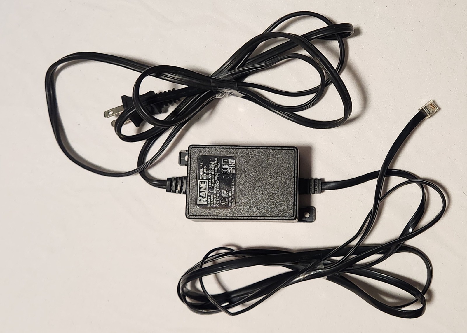 Vintage Rane AC 23 Active Crossover With Power Supply Cord Rack Mountable