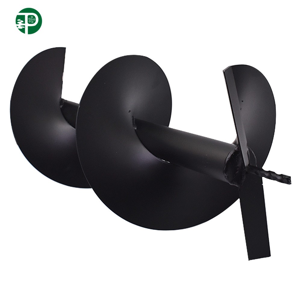 10-Inch Earth Auger Drill Bit for Gas-Powered Fence Hole Digger