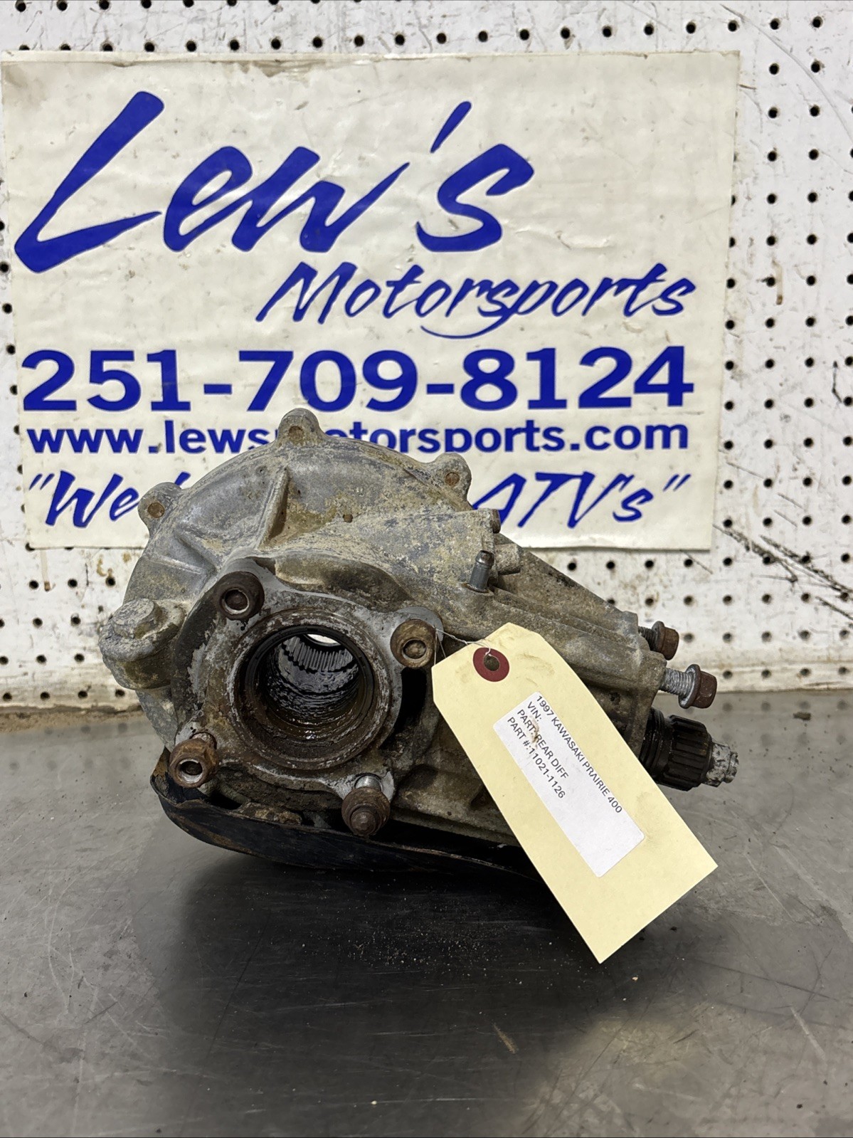 1997 Kawasaki KVF400A Rear Diff 11021-1126