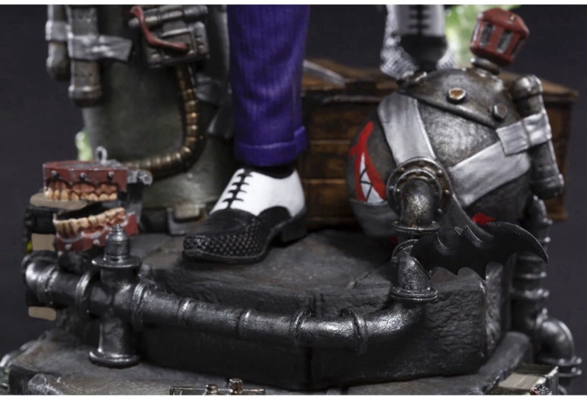 Iron Studios the Joker Deluxe Version DC Comics Art Scale 1/10 Statue