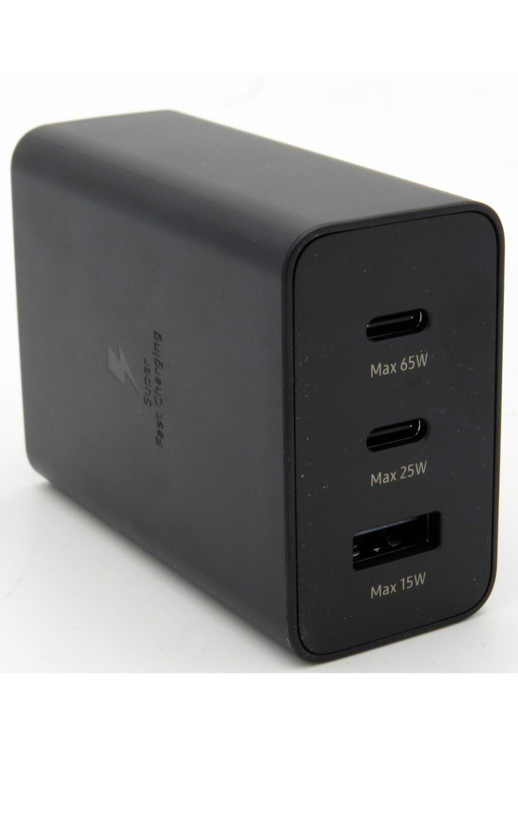 Samsung 65W PD 3.0 Trio Power Adapter Wall Charger, New
