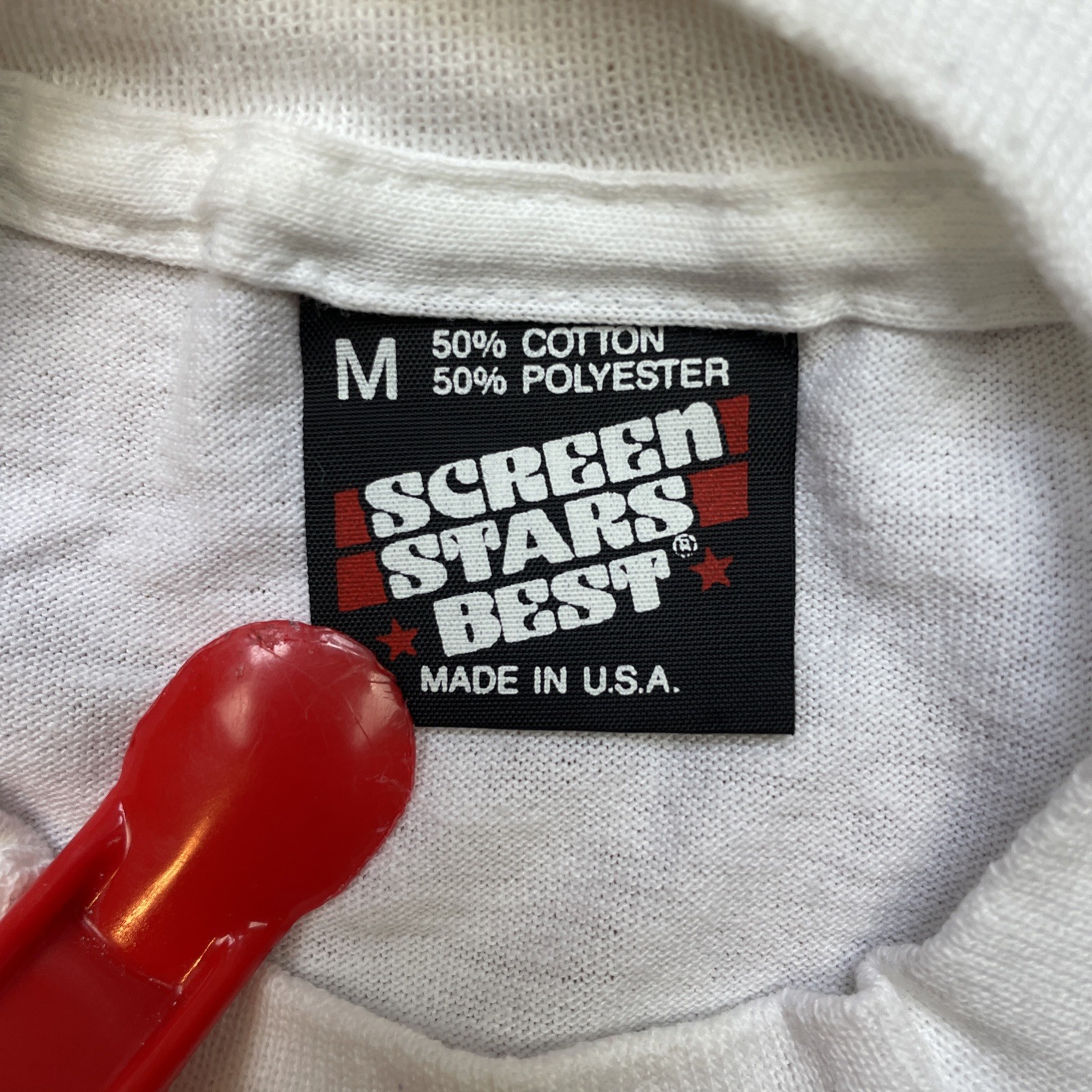 Vintage 80s T Shirt Mens M Teachers Have Class Screen Stars Single Stitch White