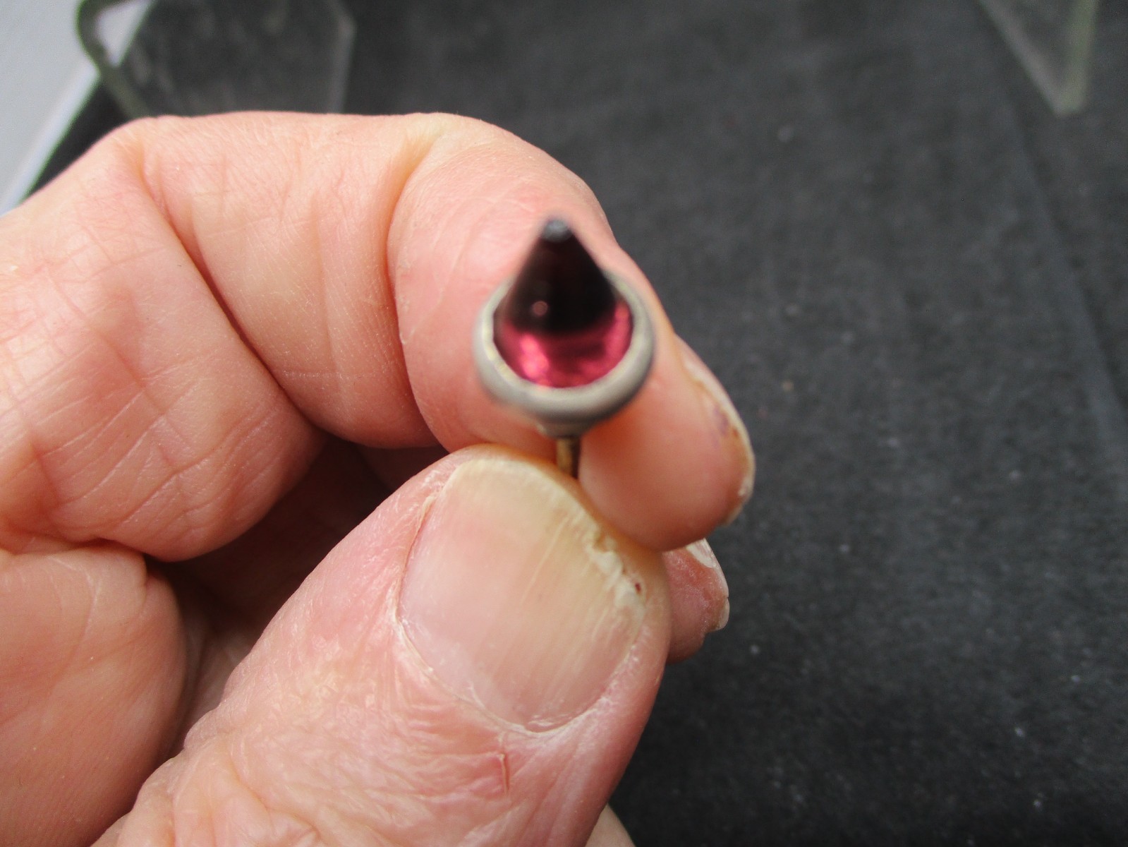 VIntage ORMEX Sterling Silver Scent - Perfume Bottle W/ Daiber Violin Shape