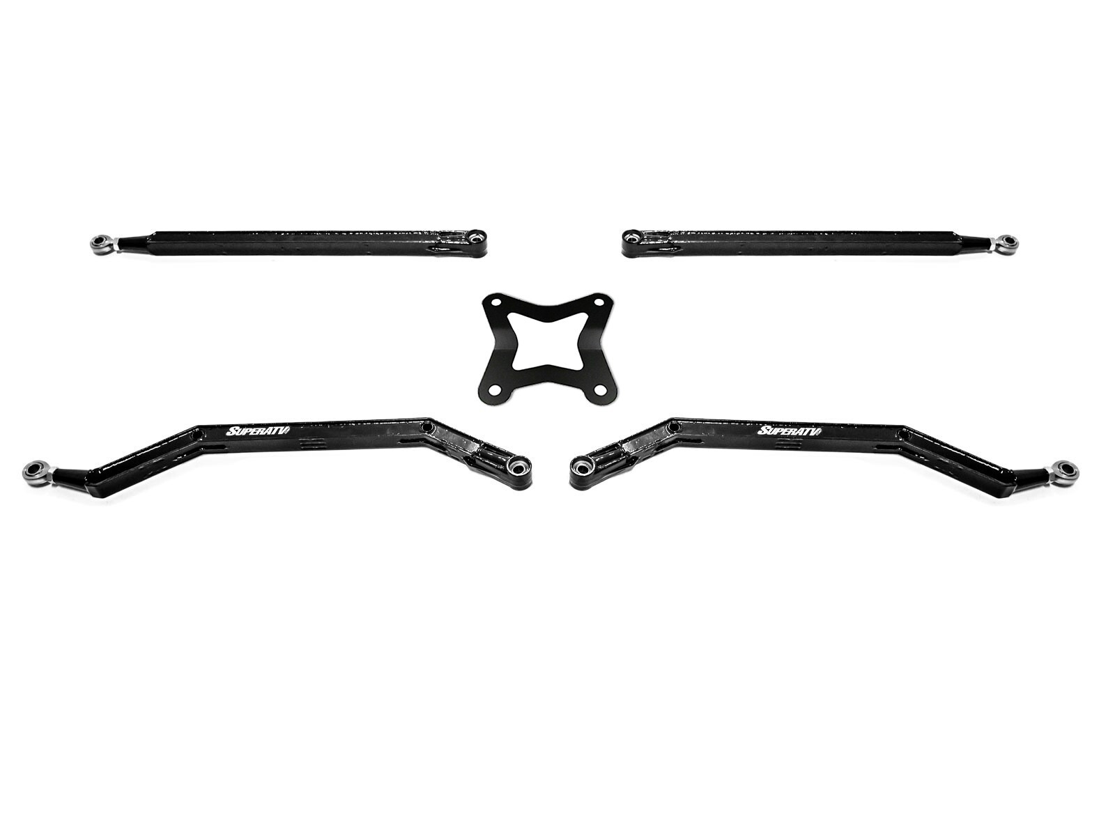 SuperATV High Clearance Boxed Radius Arms for Polaris RZR XP/See Fitment