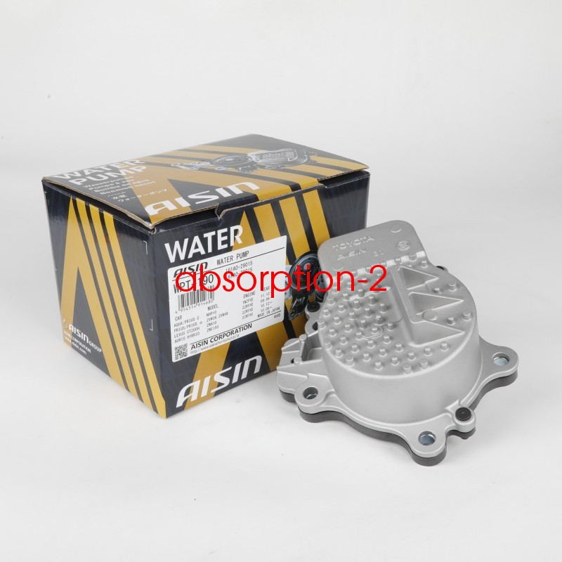 AISIN Water Pump WPT-190 TOYOTA Genuine ZVW30/ZVW35 161A0-29015 Prius NEW