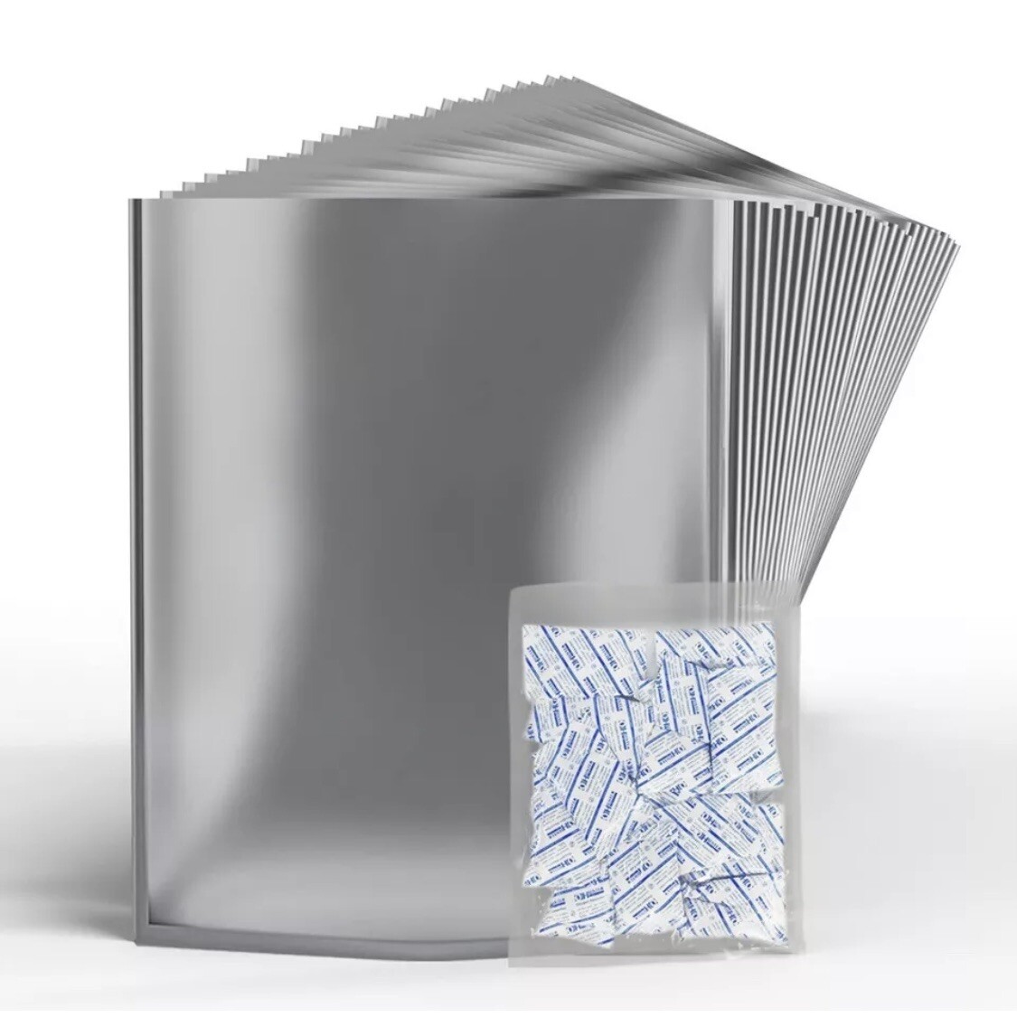 (15) - 5-gallon 19"x29" 5.4 Mil Mylar Bags with 15 Pack 2000CC Oxygen Absorbers!