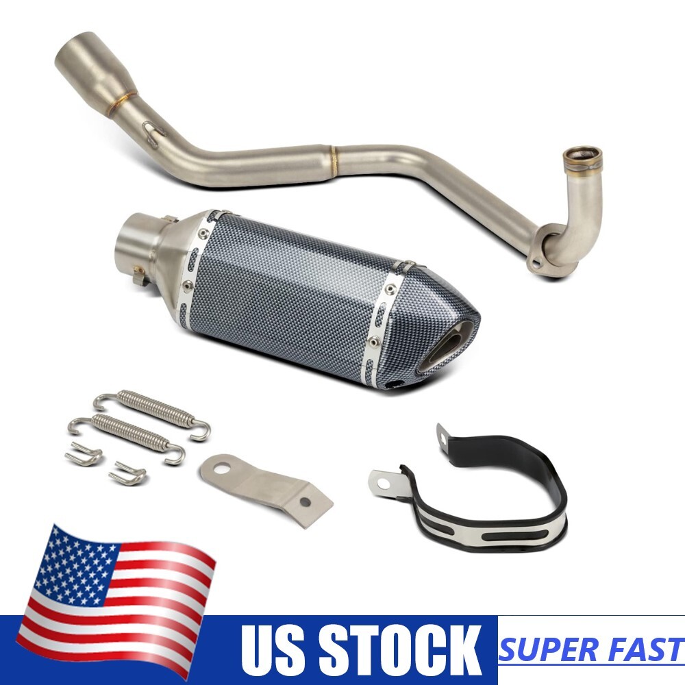 For Honda Grom 125 Mid Low Exhaust Muffler DB Killer Boom Vader Ice Bear 2014-25