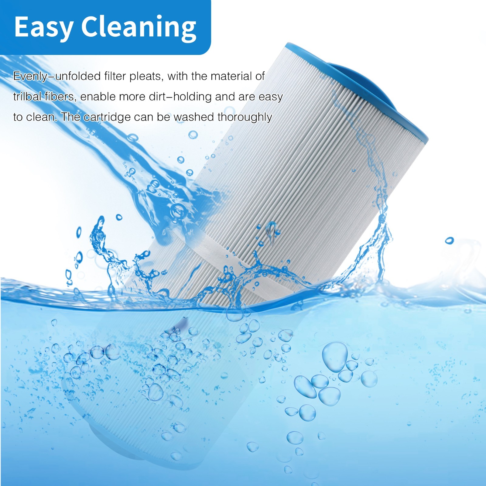 AmiBron 5CH-502 Replaces Marquis Spa Filter, PPM50SC-F2M, FC-0195, Hot Top