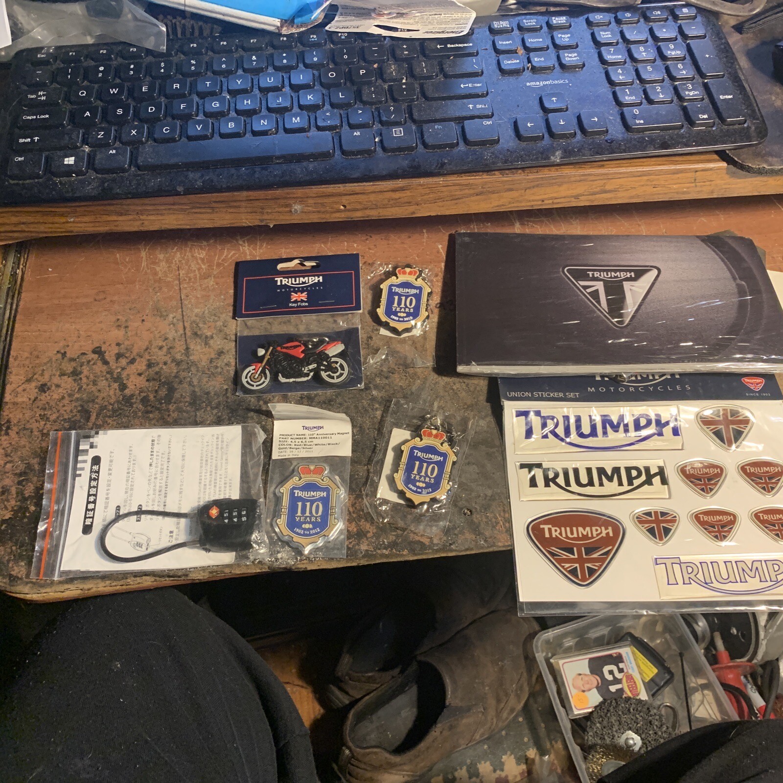 Triumph motorcycles 110 YEAR ANNIVERSARY OWNERS ACCESSORY KIT