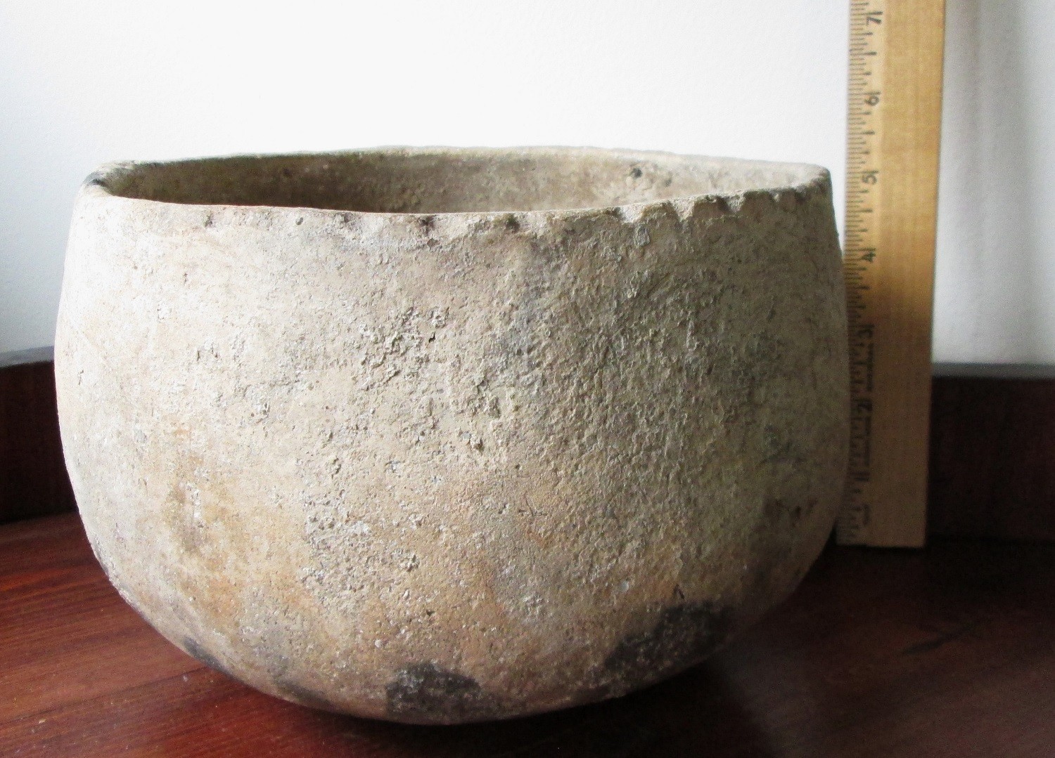 MISSISSIPPIAN TEMPLE MOUND II 1350 - 1640 LARGE POT