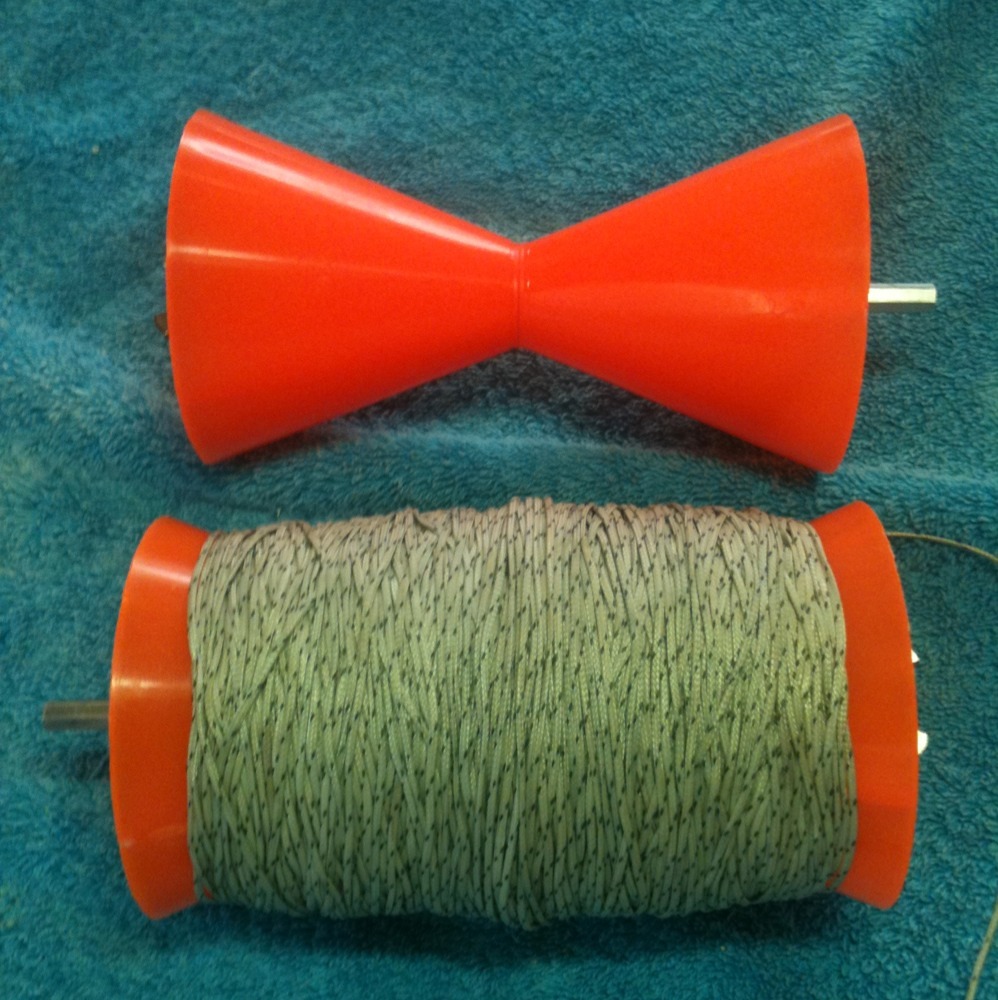 Fishing Tackle LINEOFF Worlds Best Fishing Reel Line Remover Winder Spooler LTGr