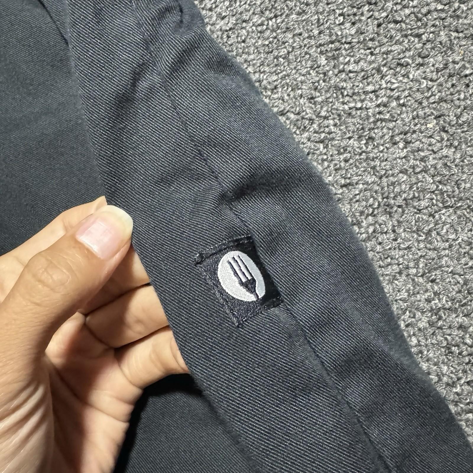 Chef Works Size XL Black Pants Beltless