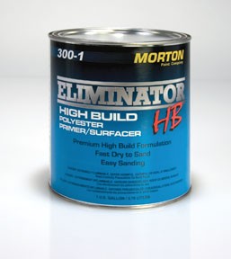 US Chemical & Plastics Eliminator High Build Polyester Primer, Gray, Gallon