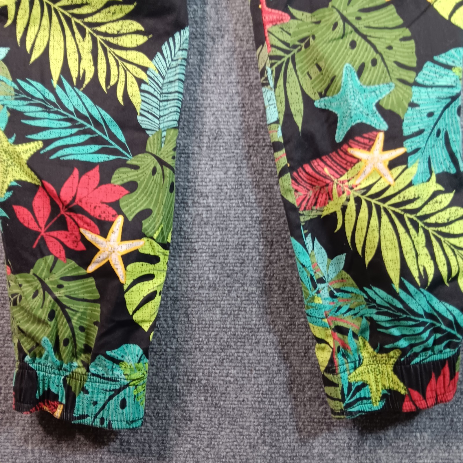 Chef 360 Utility Jogger Chef Pants Mens Small Multi Tropical Stretch 7 Pocket