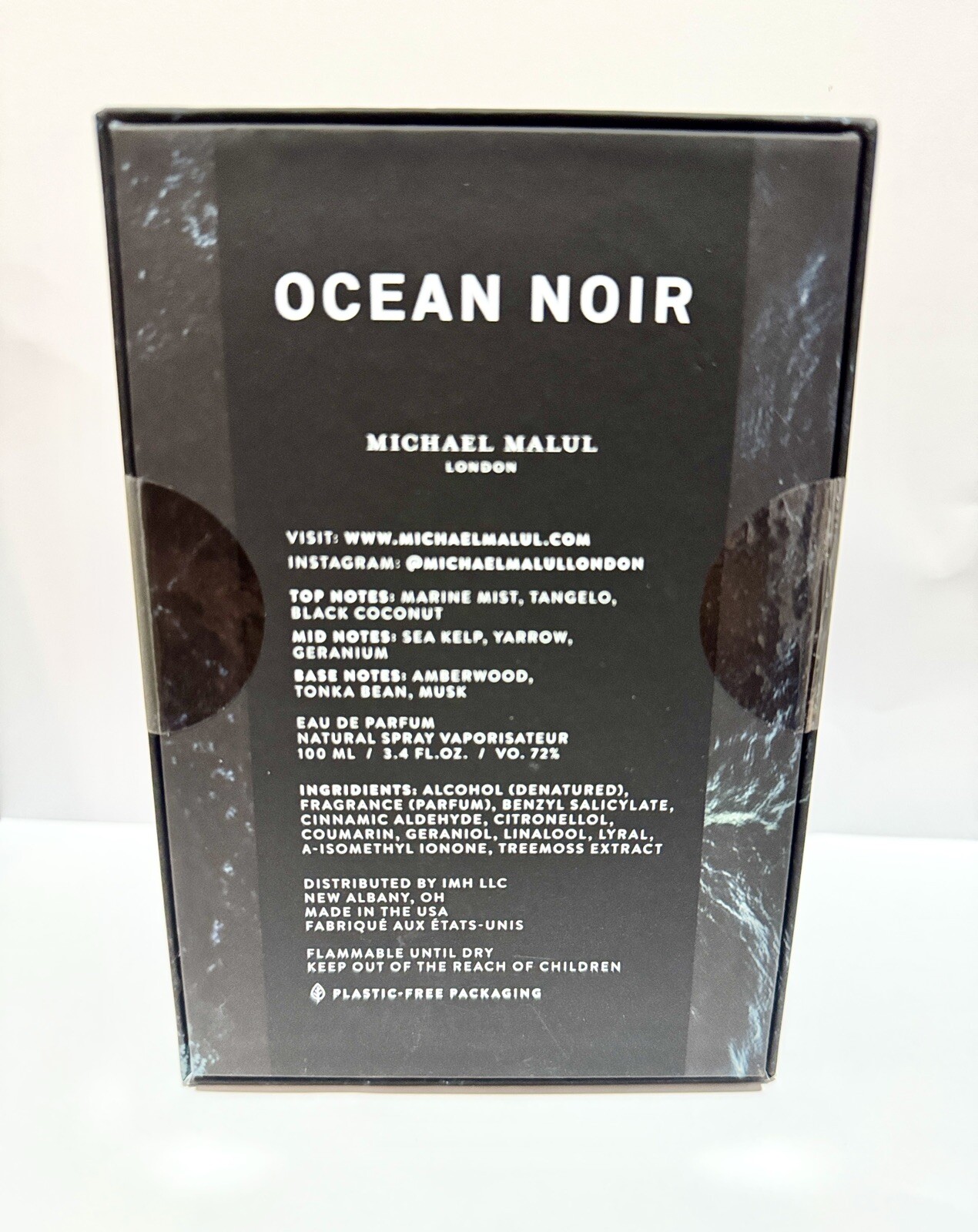 Michael Malul Ocean Noir Men's Eau de Parfum - 3.4 fl oz