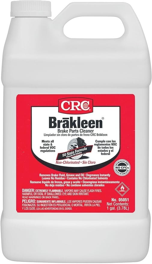 CRC Brakleen Non-Chlorinated Brake Parts Cleaner - 50 State Formula, 1 Gal 05051