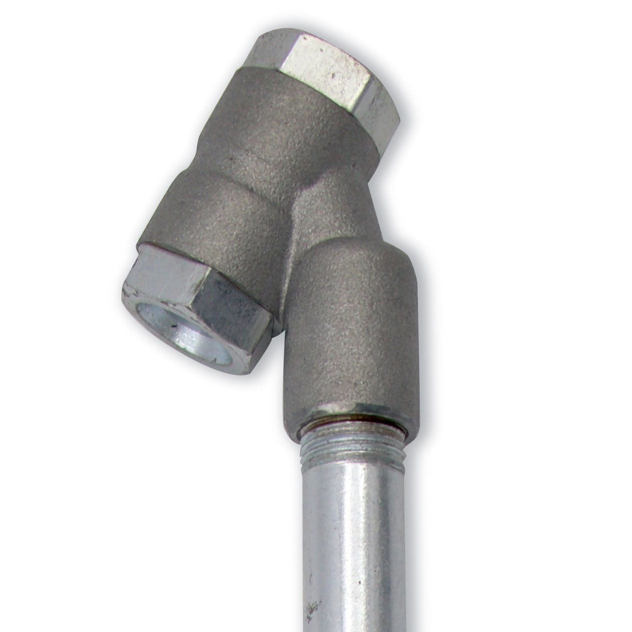 LockNFlate Angled Dual Wheel Air Chuck - 9.5 in.