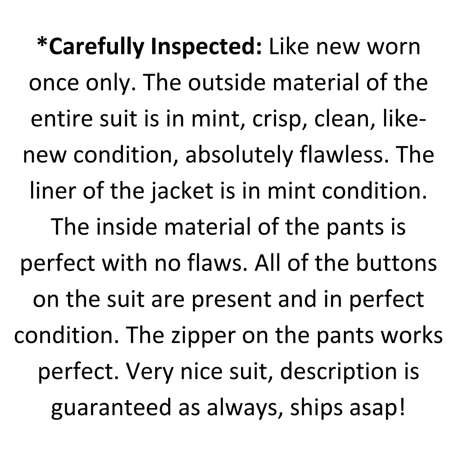 Llike New (2Pc Suit 50L 50 Long L) STAFFORD Blue Wool Travel Suit 46x29.5