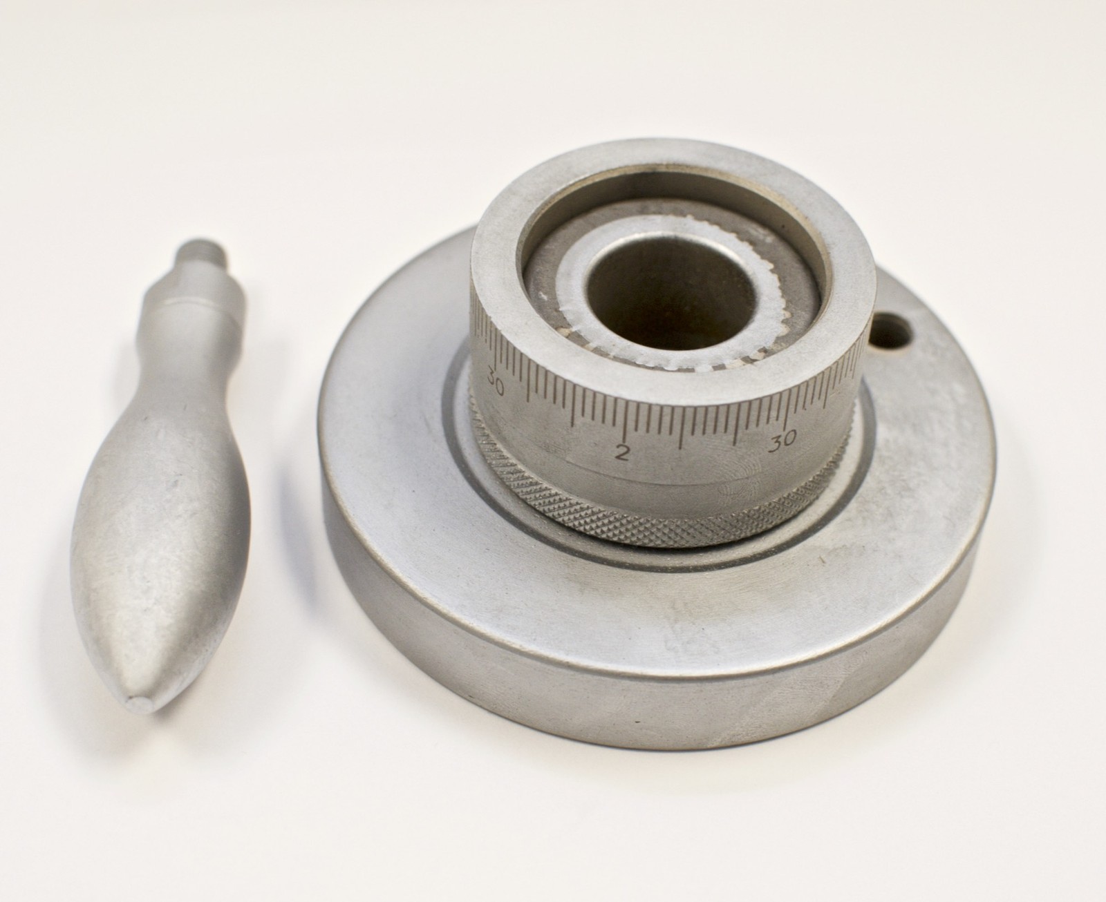 VERTEX HV-6 (4-Slot) 6" Horizontal/Vertical Rotary Table with 4-Slot Face Plate