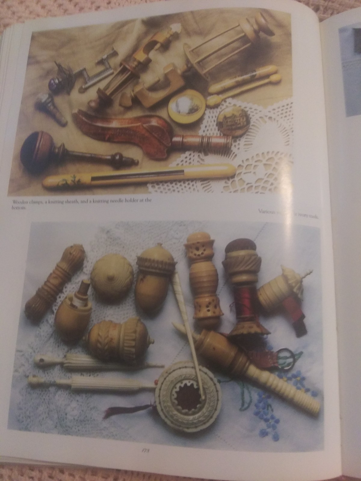 The Story Of Antique Needlework Tools By Bridget McConnell~1999 Hardcover Book