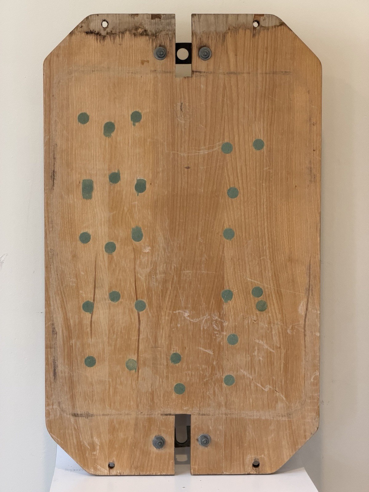 Mid Century Industrial Wood Foundry Mold Abstract Wall Art 1960 Patterns