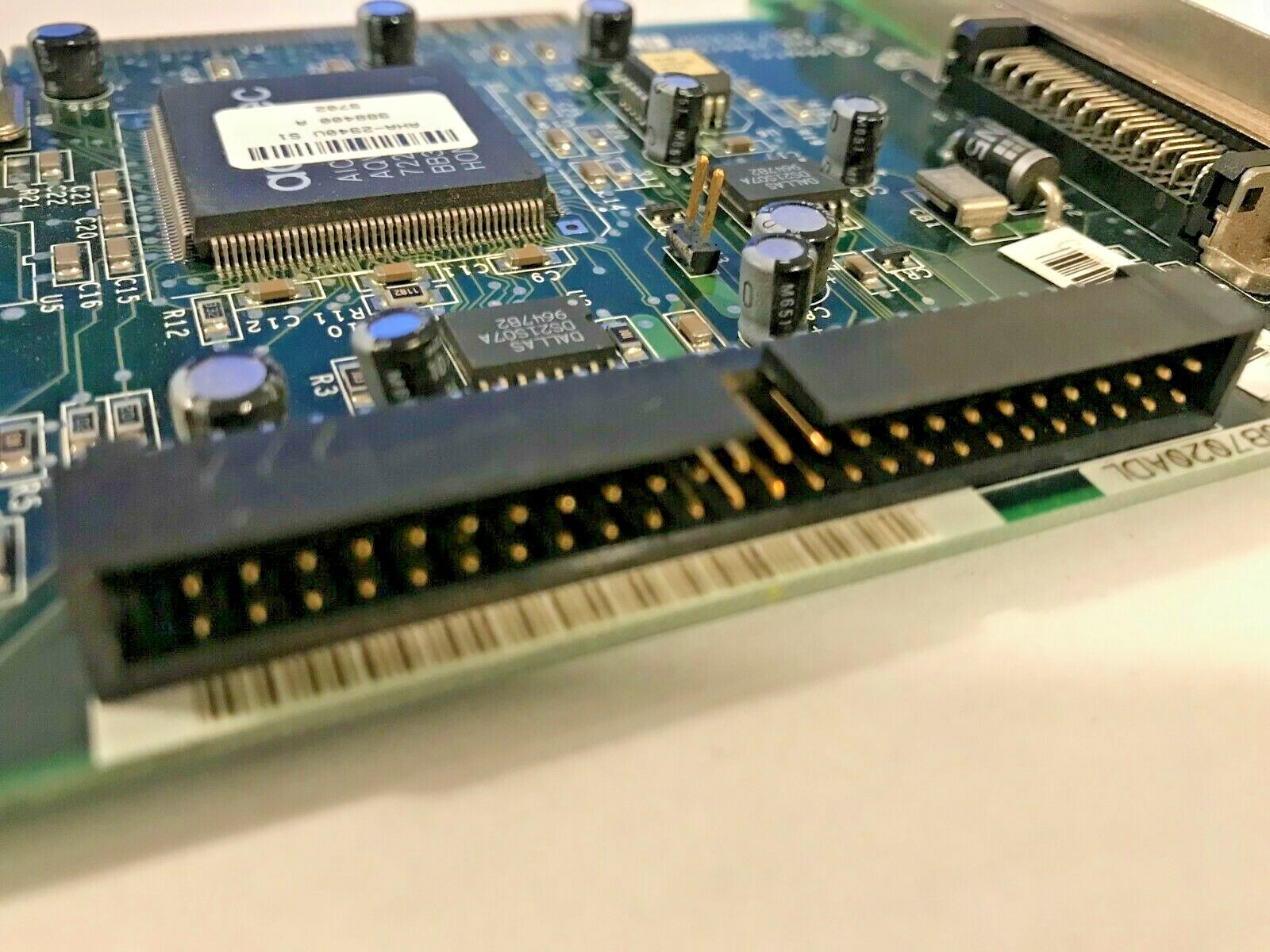 RARE VINTAGE ADAPTEC AHA-2940 2940U SCSI 50 PIN PCI CONTROLLER CARD - PULLS