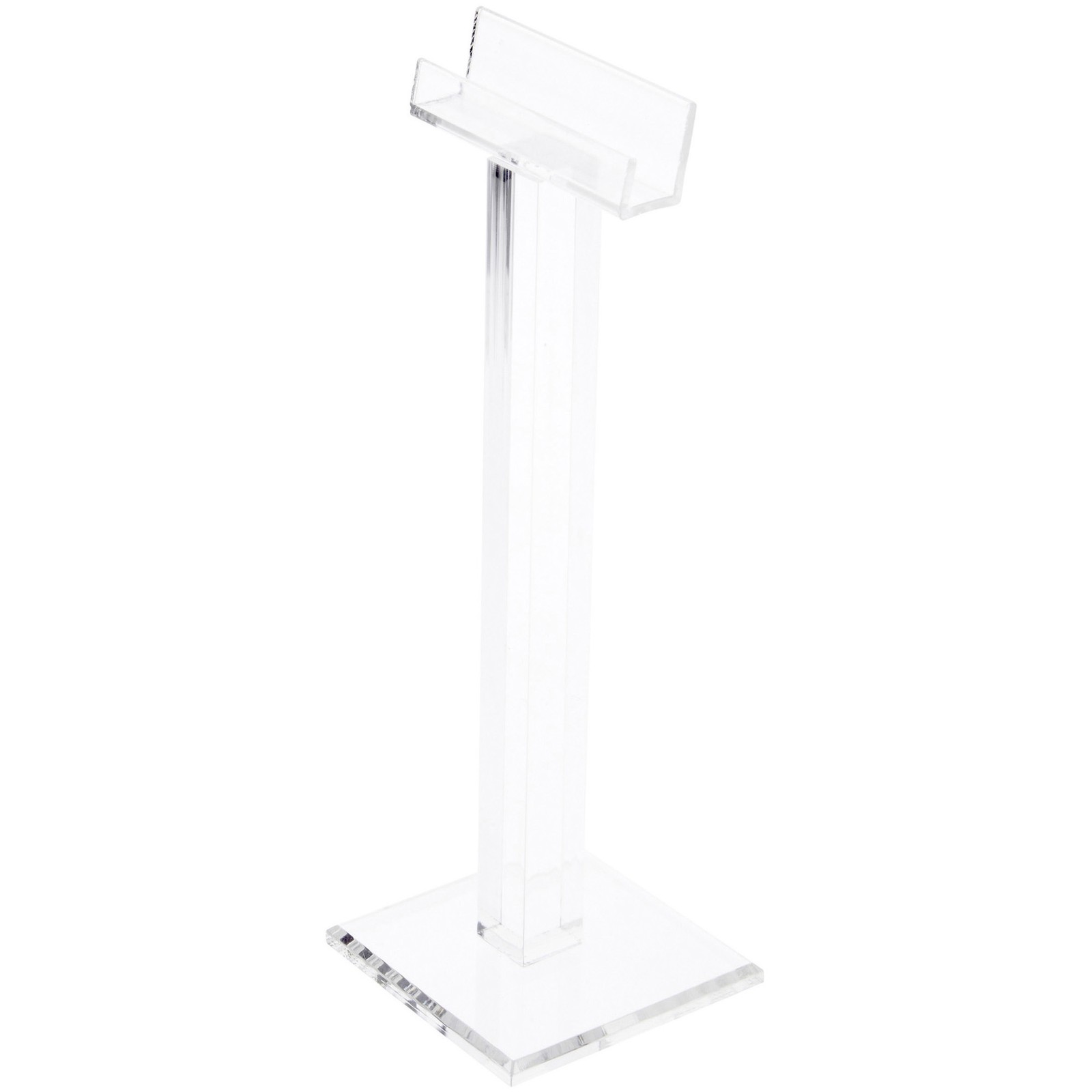 Plymor Clear Acrylic 1 Frame Display Riser for Eyeglasses, 7.5" H x 3" W x 3" D