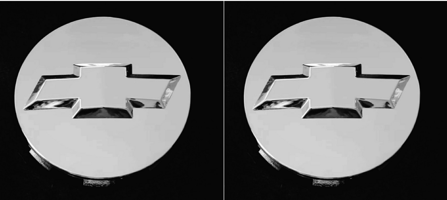 4PC 2007-2013 Chevrolet 3.25" Chrome Center Caps For 18" 20" 22" Wheels#9596403