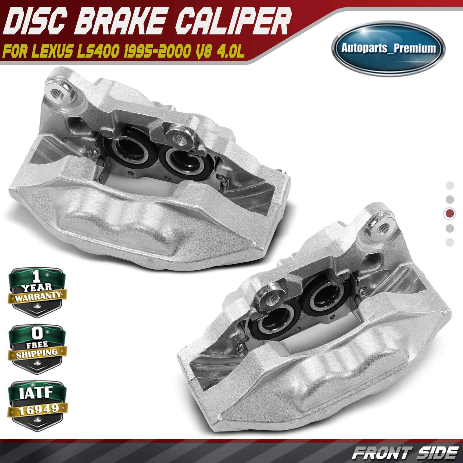 2Pcs Front Left & Right Brake Calipers for Lexus LS400 1995 1996-2000 V8 4.0L