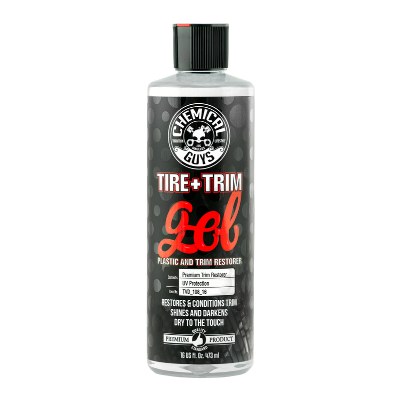 Chemical Guys TVD_108_16 - Tire and Trim Gel for Plastic and Rubber (16 oz)
