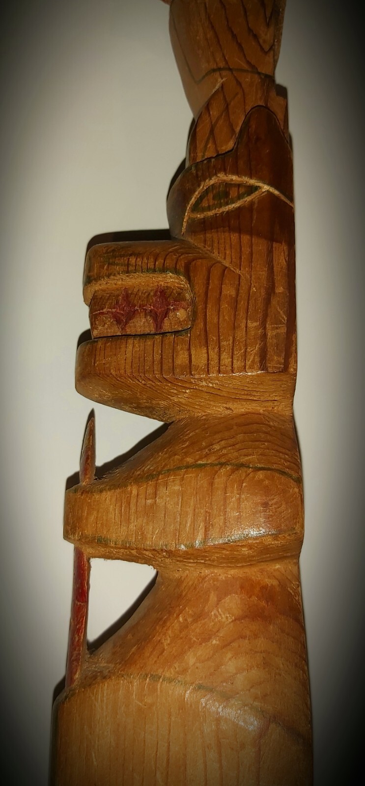 Northwest Coast, Tlingit / Tsimshian, Model Totem (1930s).