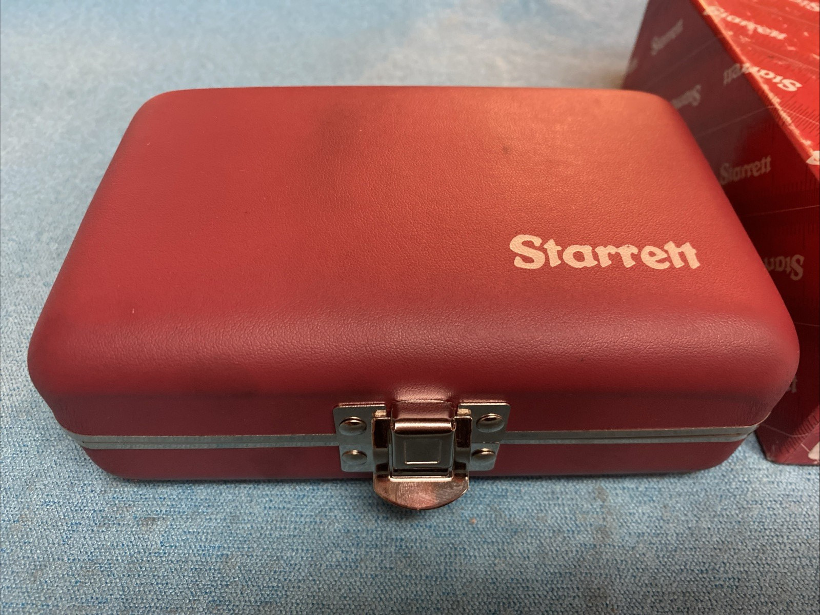 Starrett 706BZ Hardened Steel Inspection Inch Blocks - Matched Pair 1 x 2 x 3"